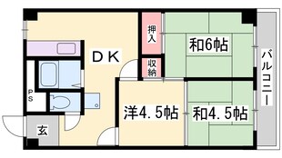 CARRONDS鈴蘭台北町の物件間取画像